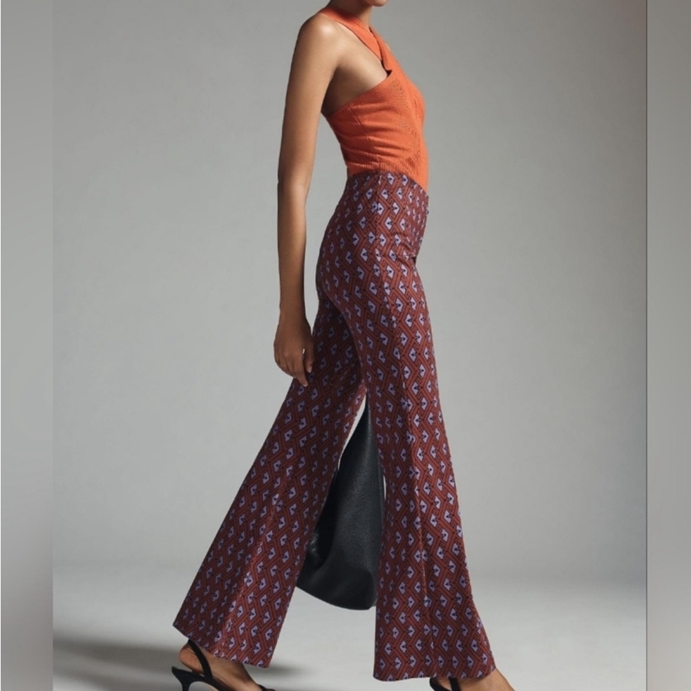 Anthropologie The Joni Flare Stretch Pants
